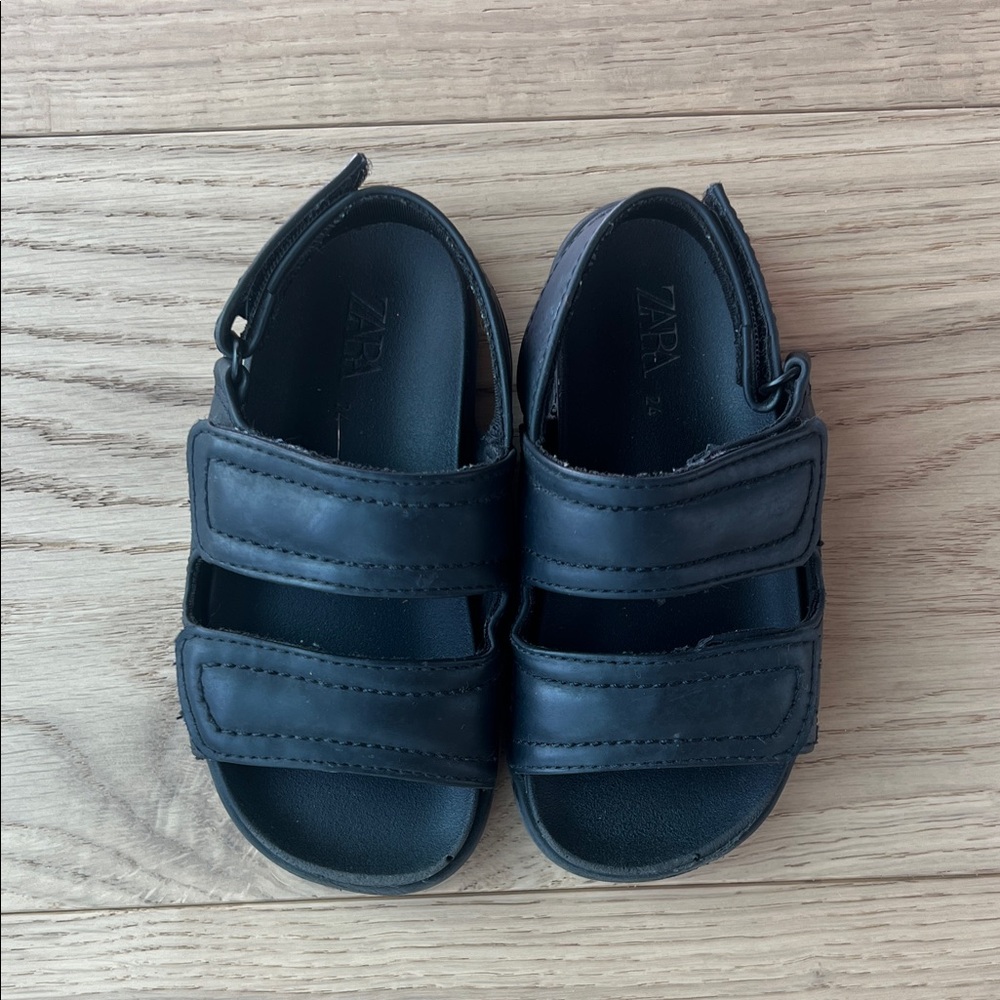 Zara Kids Black Sandals